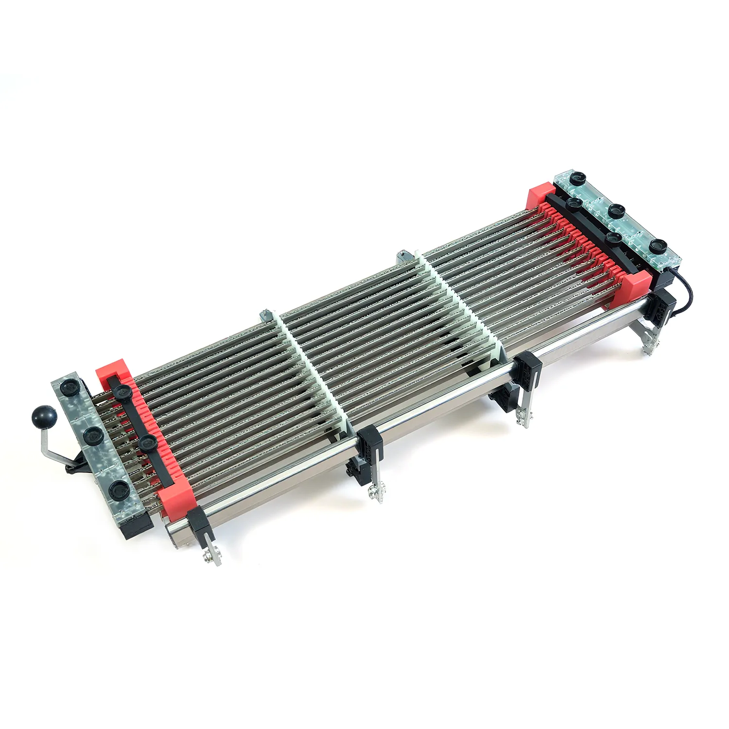 14-rijige LED-warp-stop-motion voor zijden weefgetouw
