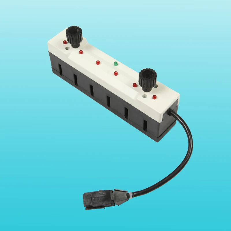 Hoe regelt de warpstop-elektriciteitskast de werking van het weefgetouw?