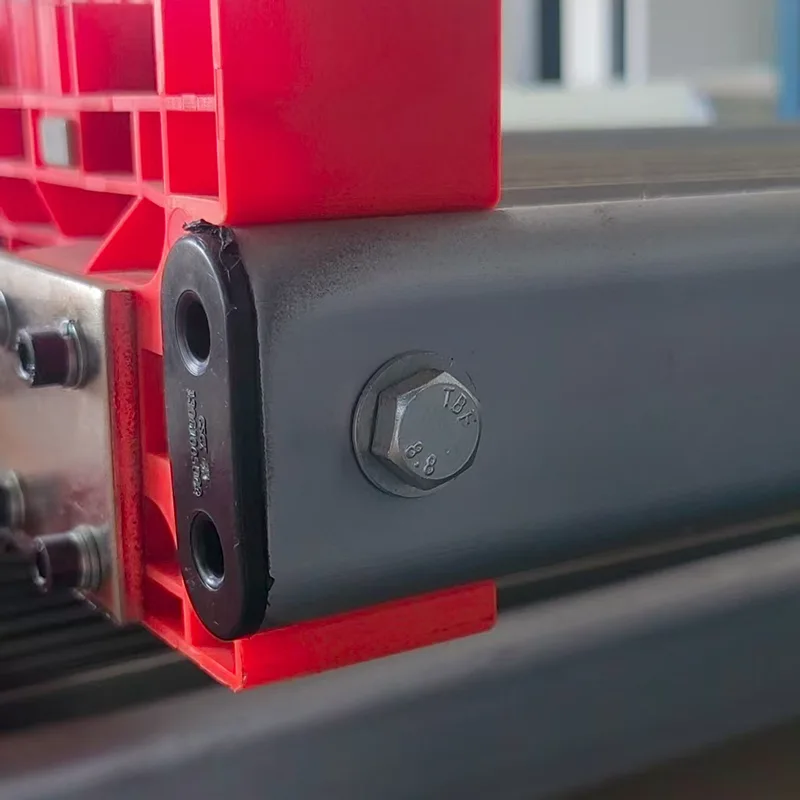 Warp Stop Frame Textiel Verchroomde ovale buizen